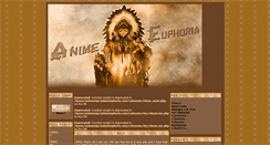 Desktop Screenshot of animeeuphoria.com